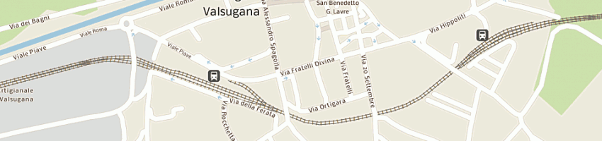 Mappa della impresa degol fabio a BORGO VALSUGANA