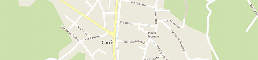 Mappa della impresa righele davide a CARRE 