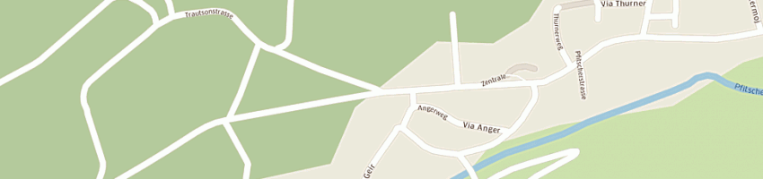 Mappa della impresa hotel wiesnerhof a VAL DI VIZZE