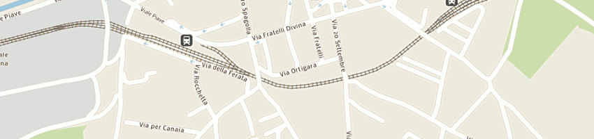 Mappa della impresa caumo giorgio a BORGO VALSUGANA