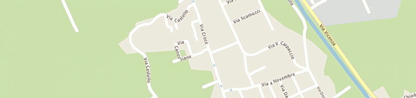 Mappa della impresa darling di boscato daniela a ISOLA VICENTINA