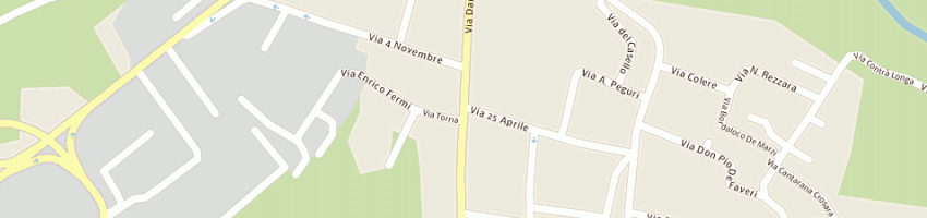 Mappa della impresa savegnago sergio a CHIUPPANO