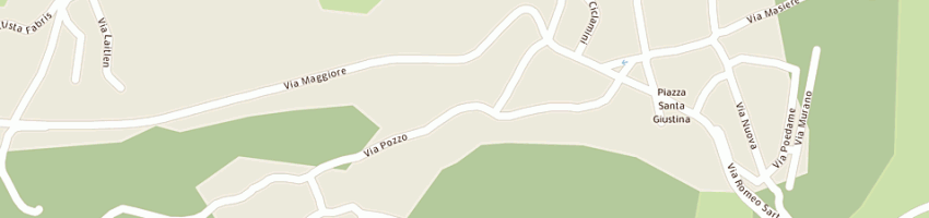 Mappa della impresa parrocchia santa giustina a ROANA