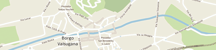 Mappa della impresa calzature 4 esse a BORGO VALSUGANA