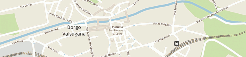 Mappa della impresa caumo alessandro a BORGO VALSUGANA