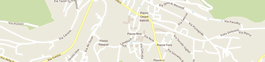 Mappa della impresa insam ivo a CAVALESE