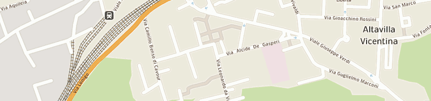 Mappa della impresa adamantis di francesco mioli a ALTAVILLA VICENTINA
