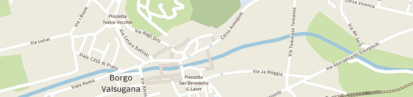 Mappa della impresa consorzio comuni bim brenta a BORGO VALSUGANA