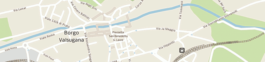 Mappa della impresa comune di borgo valsugana a BORGO VALSUGANA