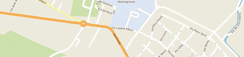 Mappa della impresa alfonso walter a MONTAGNANA