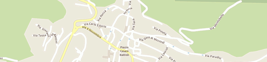 Mappa della impresa welponer bruno a CAVALESE
