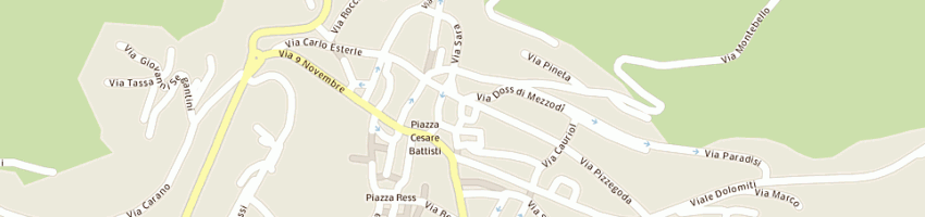 Mappa della impresa gemmarum lapidator srl a CAVALESE
