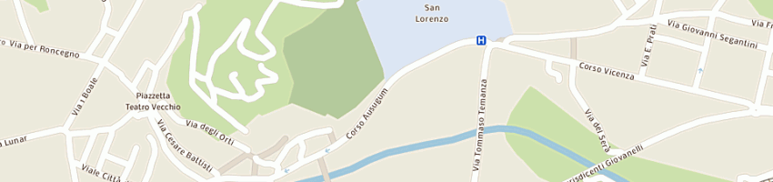 Mappa della impresa galvan egidio e c sas a BORGO VALSUGANA