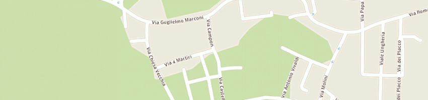 Mappa della impresa franco armando a CASALE DI SCODOSIA