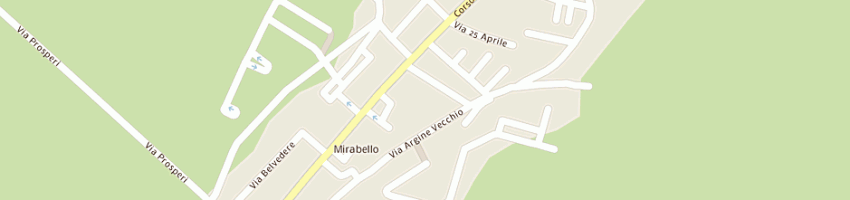 Mappa della impresa qeem sas di querzoli enos e eros a MIRABELLO