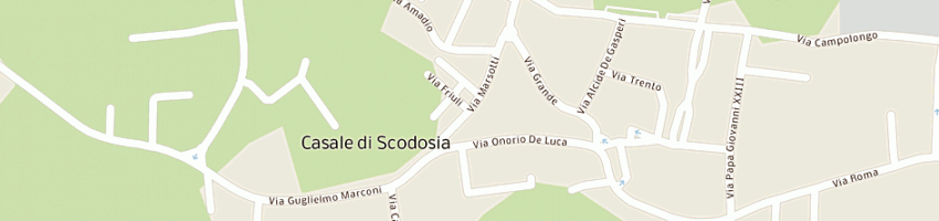 Mappa della impresa gioachin enzo a CASALE DI SCODOSIA