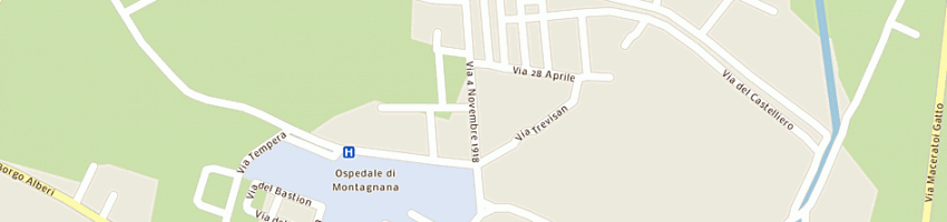 Mappa della impresa businaro roberto a MONTAGNANA