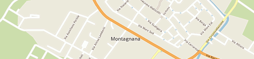 Mappa della impresa pulilampo di astolfi matteo a MONTAGNANA