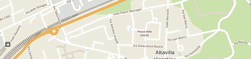 Mappa della impresa bar zannato dima a ALTAVILLA VICENTINA