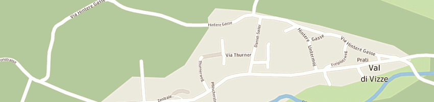 Mappa della impresa hometex der leitner sonja a VAL DI VIZZE