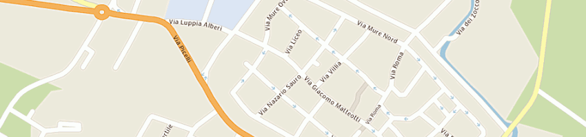 Mappa della impresa poste italiane spa a MONTAGNANA