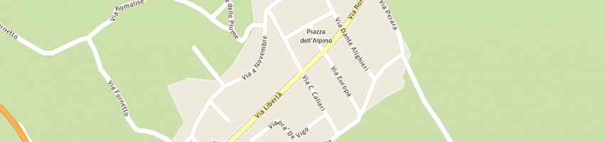 Mappa della impresa trattoria crestani a ORGIANO
