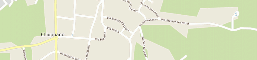 Mappa della impresa erboristeria shangri-la a CHIUPPANO