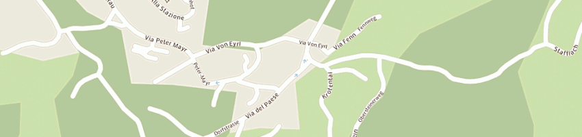 Mappa della impresa hotel bemelmans-posta a RENON