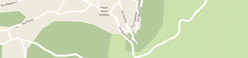 Mappa della impresa albergo al bosco snc  di azzolini vittorio e c a ROANA