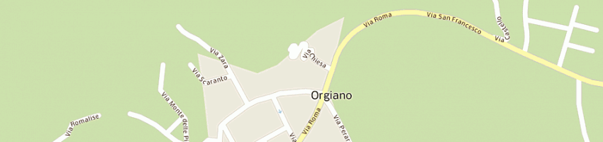Mappa della impresa studio dentistico malfitano e marrari a ORGIANO