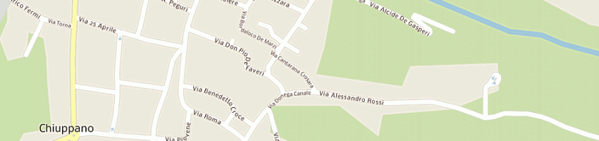 Mappa della impresa savegnago isidoro a CHIUPPANO