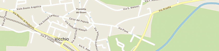 Mappa della impresa azagr mongili di sanna filomena a VICCHIO