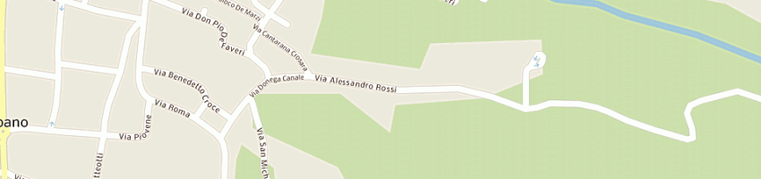 Mappa della impresa frighetto luigi a CHIUPPANO
