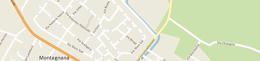Mappa della impresa ruaro lavinio e c (sas) a MONTAGNANA