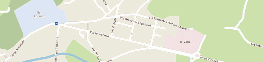 Mappa della impresa l'autopratica (snc) a TRENTO