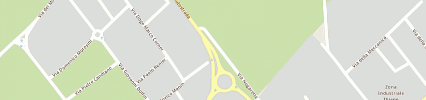 Mappa della impresa stazione mobil valdastico di cogo antonio e c snc a THIENE