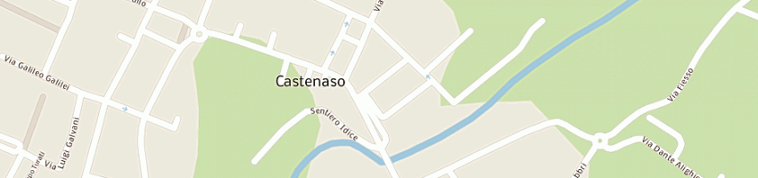 Mappa della impresa gribo' (snc) a CASTENASO