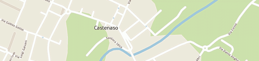 Mappa della impresa ata acciai snc di tavoni marco e rossella a CASTENASO