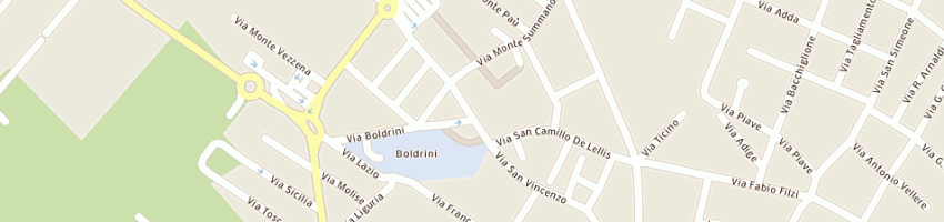 Mappa della impresa autofficina tessari armando a THIENE