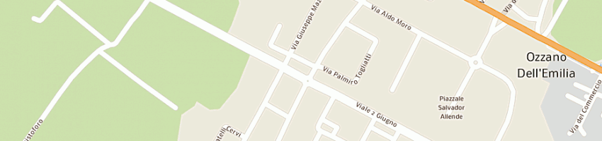 Mappa della impresa tabloid grafica di marco guardassoni a OZZANO DELL EMILIA