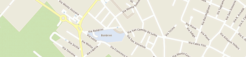 Mappa della impresa servizi per l'impresa srl a THIENE