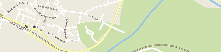 Mappa della impresa tipografia fg a VICCHIO