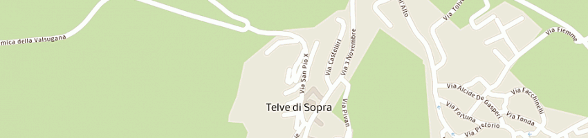 Mappa della impresa comune a TELVE DI SOPRA
