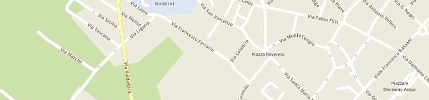Mappa della impresa illesi giancarlo a THIENE