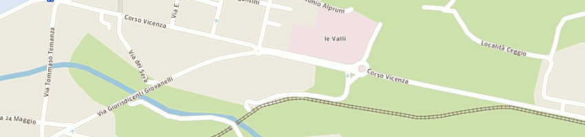 Mappa della impresa latte trento (soccooprl) a BORGO VALSUGANA