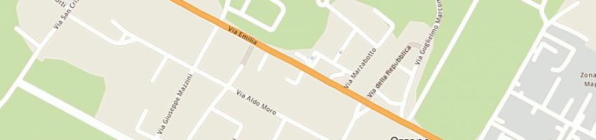 Mappa della impresa hipponion immobiliare srl a OZZANO DELL EMILIA