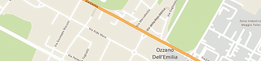 Mappa della impresa giusti maria pia a OZZANO DELL EMILIA