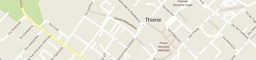 Mappa della impresa caltran ettore a THIENE