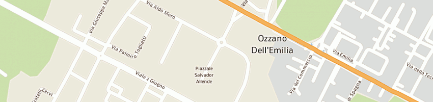 Mappa della impresa centro estetica solarium plaza del sol a OZZANO DELL EMILIA