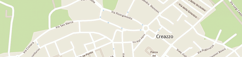 Mappa della impresa meta e co srl a CREAZZO